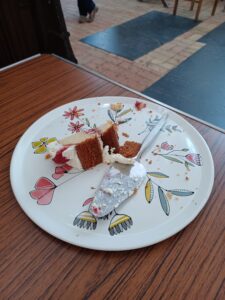 Cakes on a plate